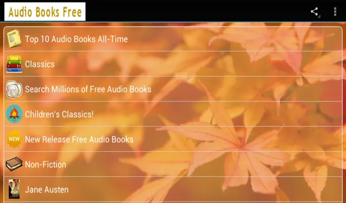 Audio Books Free android App screenshot 4